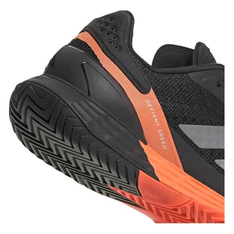 Adidas Defiant Speed 2 Noir Orange - vue 7