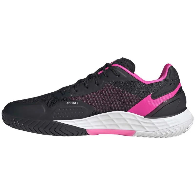 Adidas Defiant Speed 2 Noir Rose Argent - vue 5