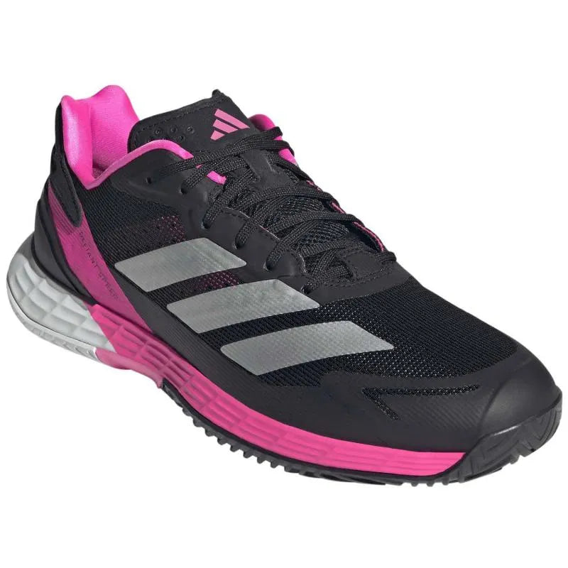 Adidas Defiant Speed 2 Noir Rose Argent - vue 6