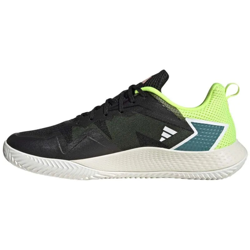 Adidas Defiant Speed Noir Blanc Fluor - vue 3