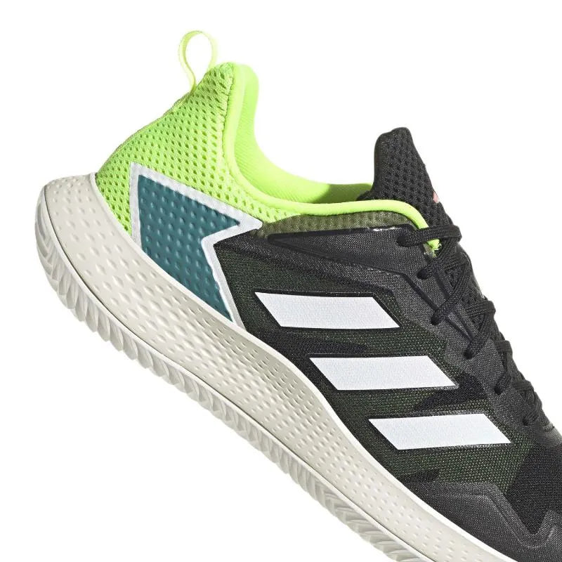Adidas Defiant Speed Noir Blanc Fluor - vue 6