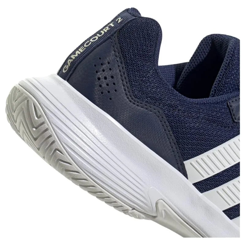 Adidas GameCourt 2 Bleu Oscuro Blanc - vue 7