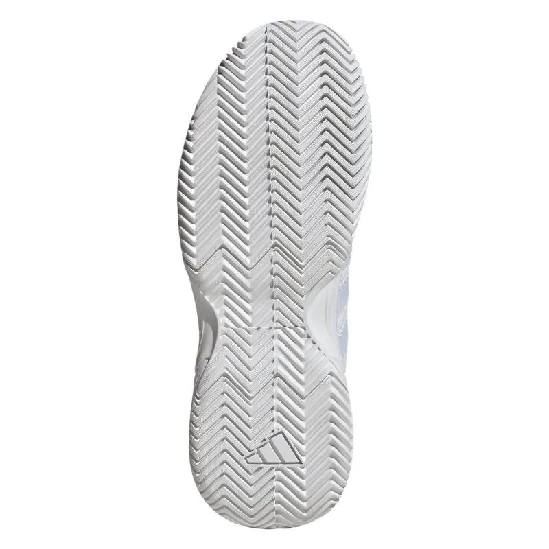 Adidas GameCourt 2 Blanc Bleu Celeste - vue 2