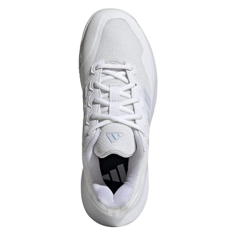 Adidas GameCourt 2 Blanc Bleu Celeste - vue 6