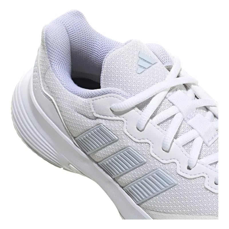 Adidas GameCourt 2 Blanc Bleu Celeste - vue 7