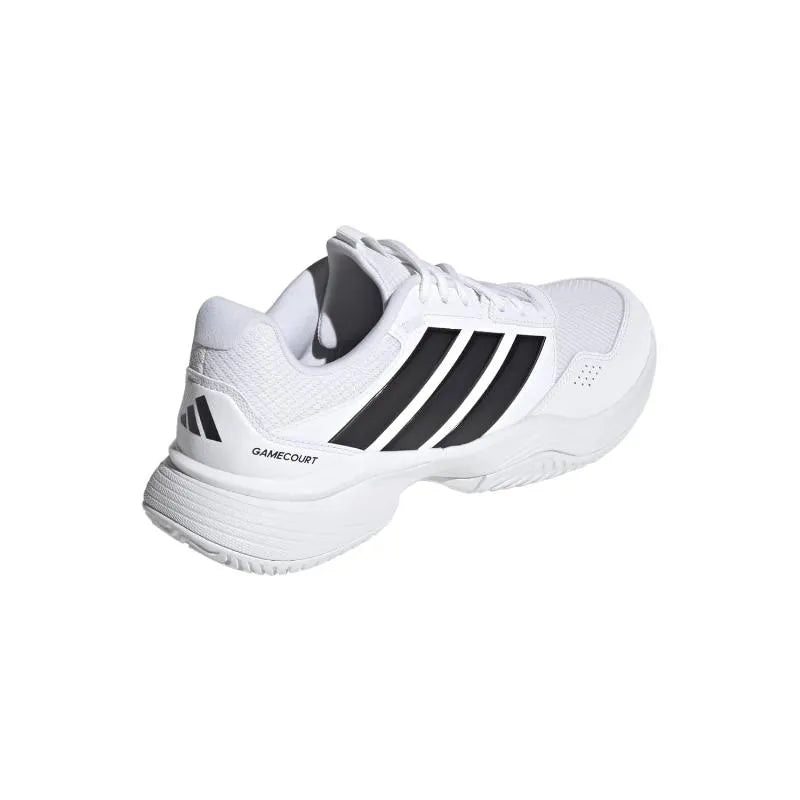 Adidas GameCourt 3 Blanc Noir - vue 4