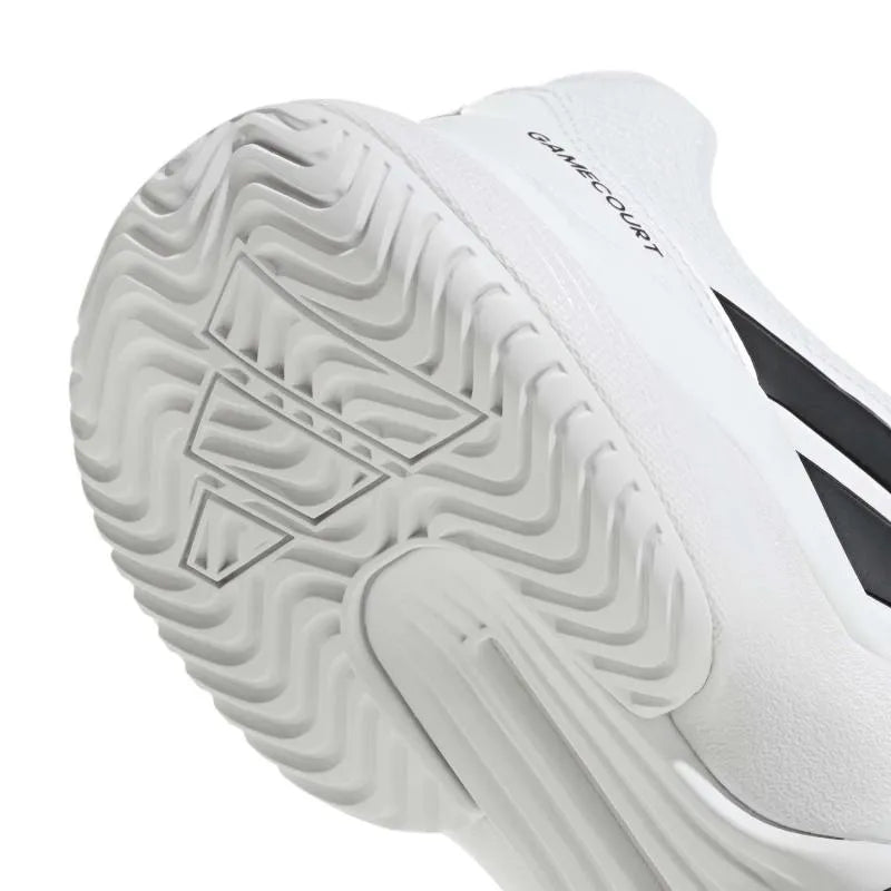 Adidas GameCourt 3 Blanc Noir - vue 6