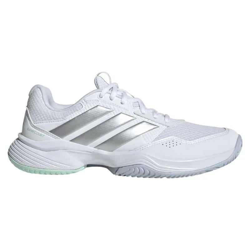 Adidas GameCourt 3 Blanc Argent