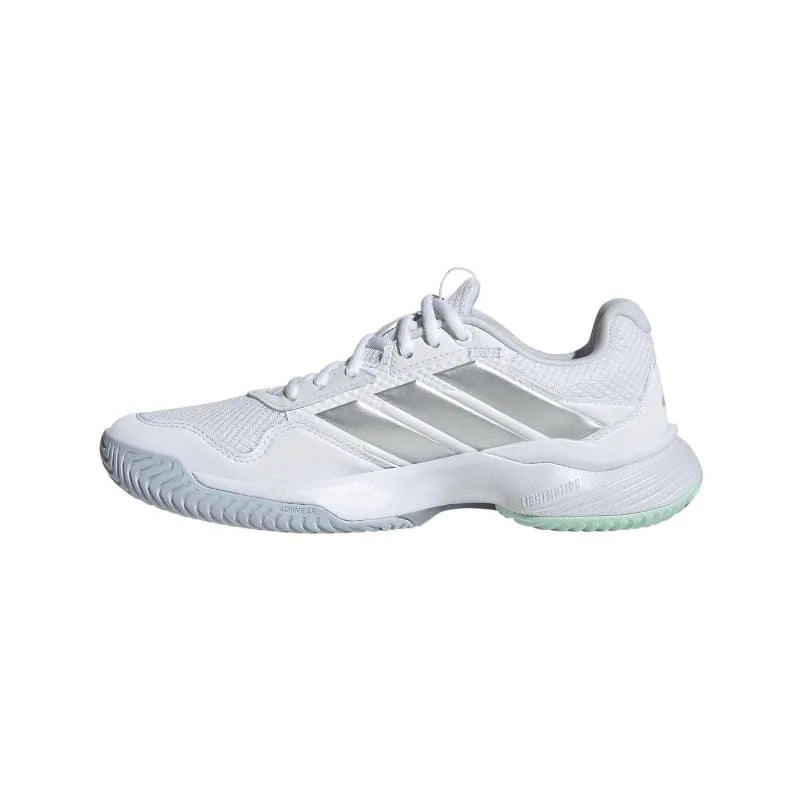 Adidas GameCourt 3 Blanc Argent - vue 3