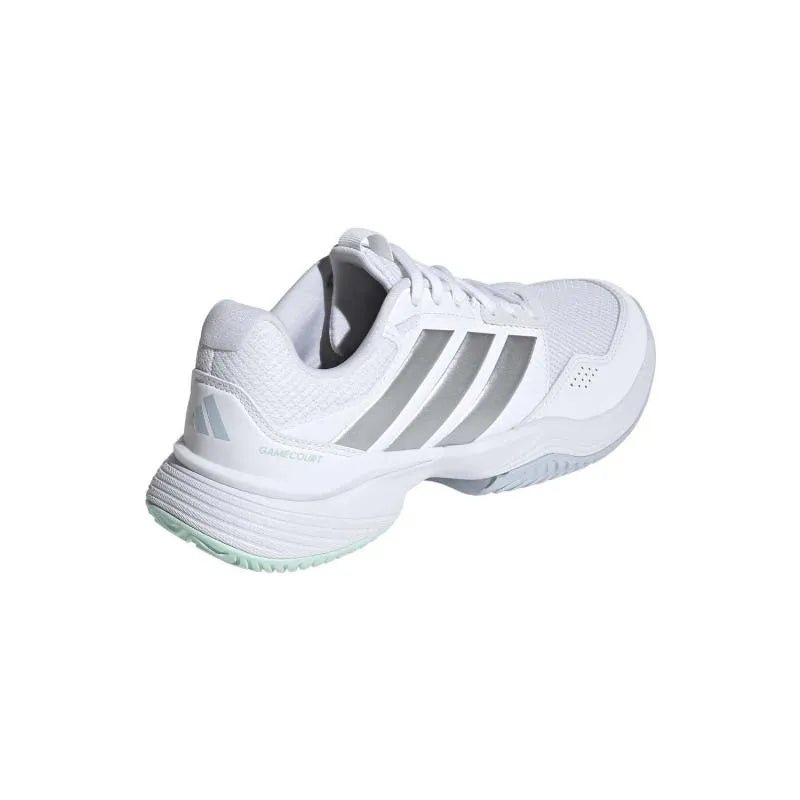 Adidas GameCourt 3 Blanc Argent - vue 4