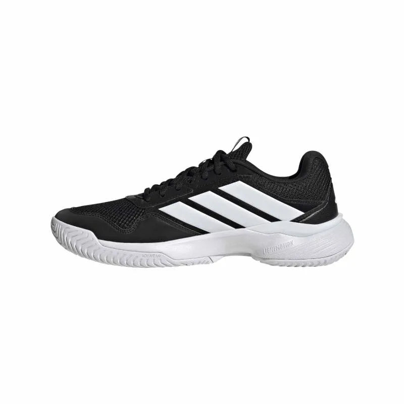 Adidas GameCourt 3 Noir Blanc - vue 3