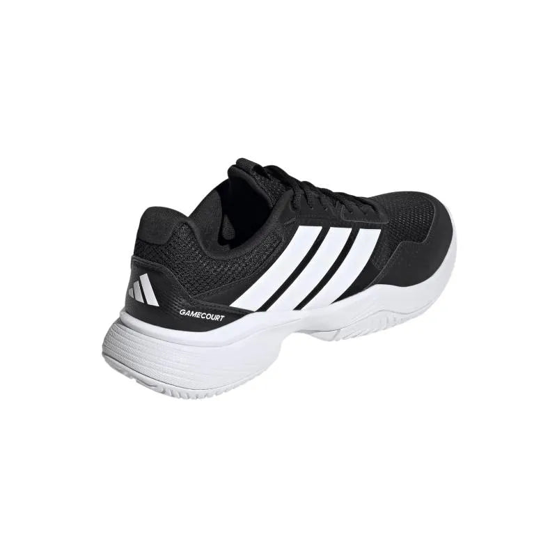 Adidas GameCourt 3 Noir Blanc - vue 4