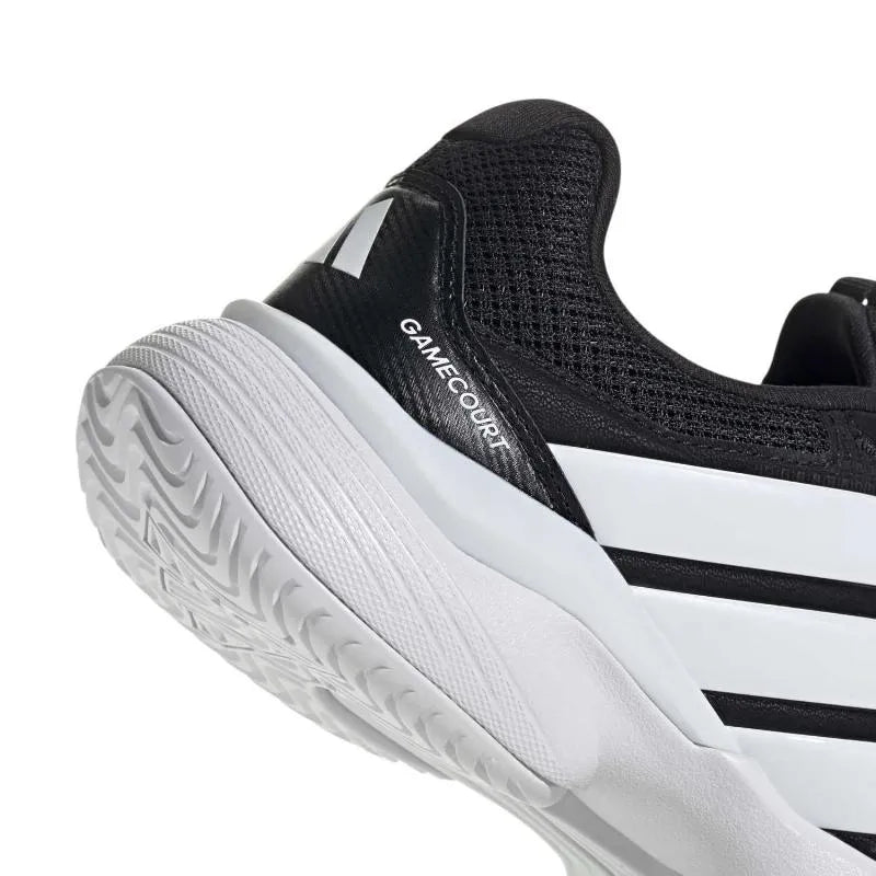 Adidas GameCourt 3 Noir Blanc - vue 6