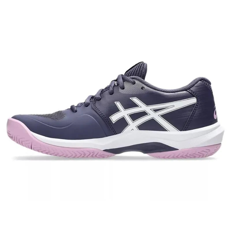 Asics Game FF Clay Bleu Indigo Blanc Femme - vue 3
