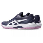 Asics Game FF Clay Bleu Indigo Blanc Femme - vue 5