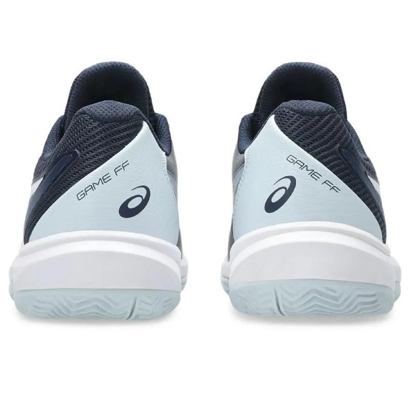 Asics Game FF Clay Bleu Medianoche Blanc Femme - vue 7