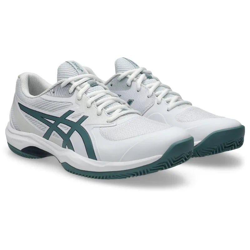 Asics Game FF Clay Blanc Vert - vue 4
