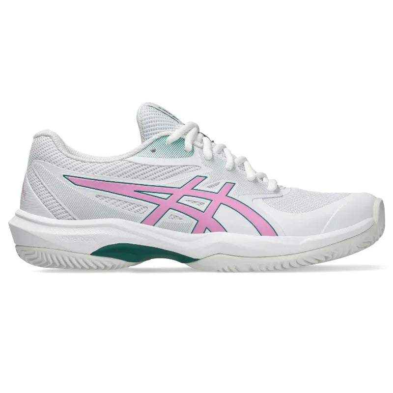 Asics Game FF Padel Blanc Rose Chicle Femme