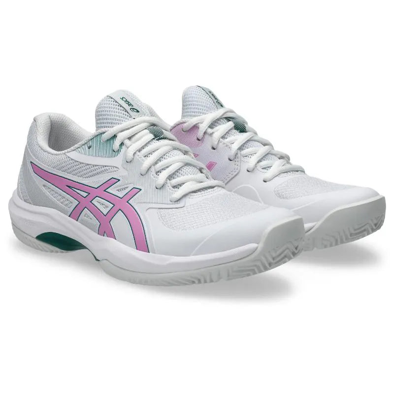 Asics Game FF Padel Blanc Rose Chicle Femme - vue 4