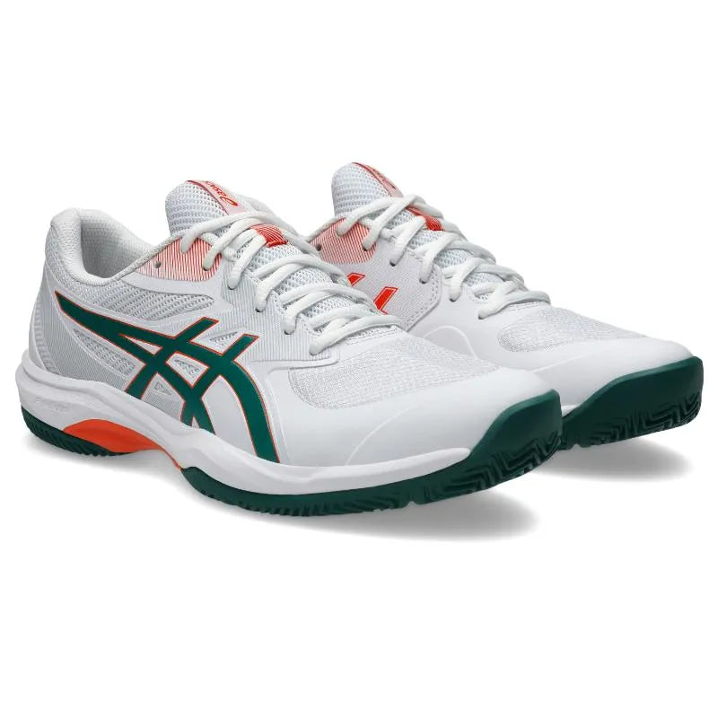 Asics Game FF Padel Blanc Vert Orange - vue 4