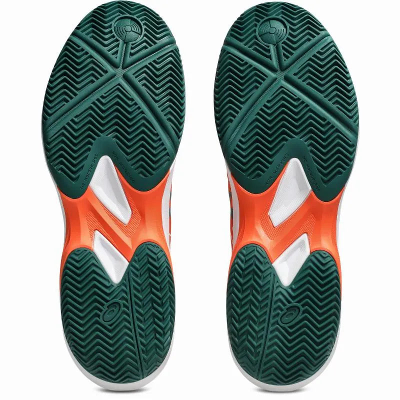 Asics Game FF Padel Orange Vert - vue 2
