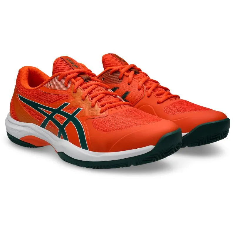 Asics Game FF Padel Orange Vert - vue 4