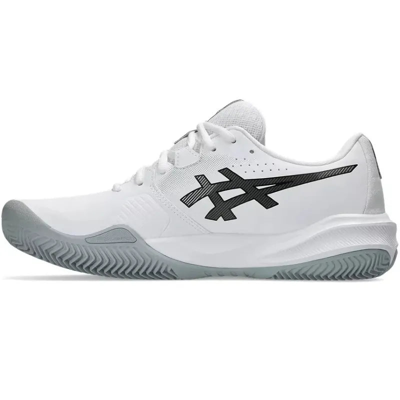 Asics Gel Challenger 15 Clay Blanc Gris - vue 3
