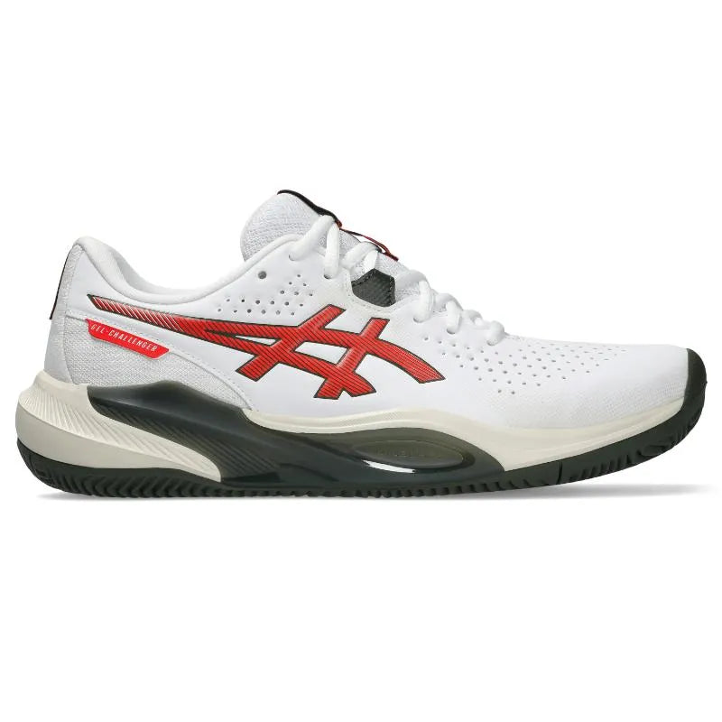 Asics Gel Challenger 15 Clay Blanc Rouge