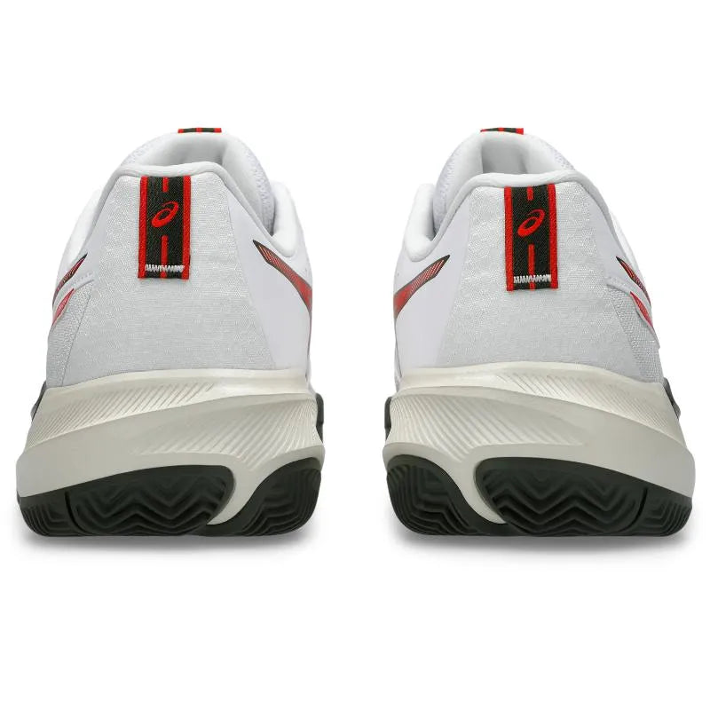 Asics Gel Challenger 15 Clay Blanc Rouge - vue 5