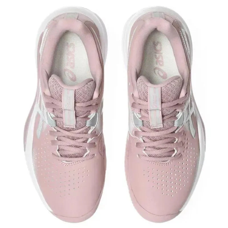 Asics Gel Challenger 15 Clay Rose Gris Femme - vue 4