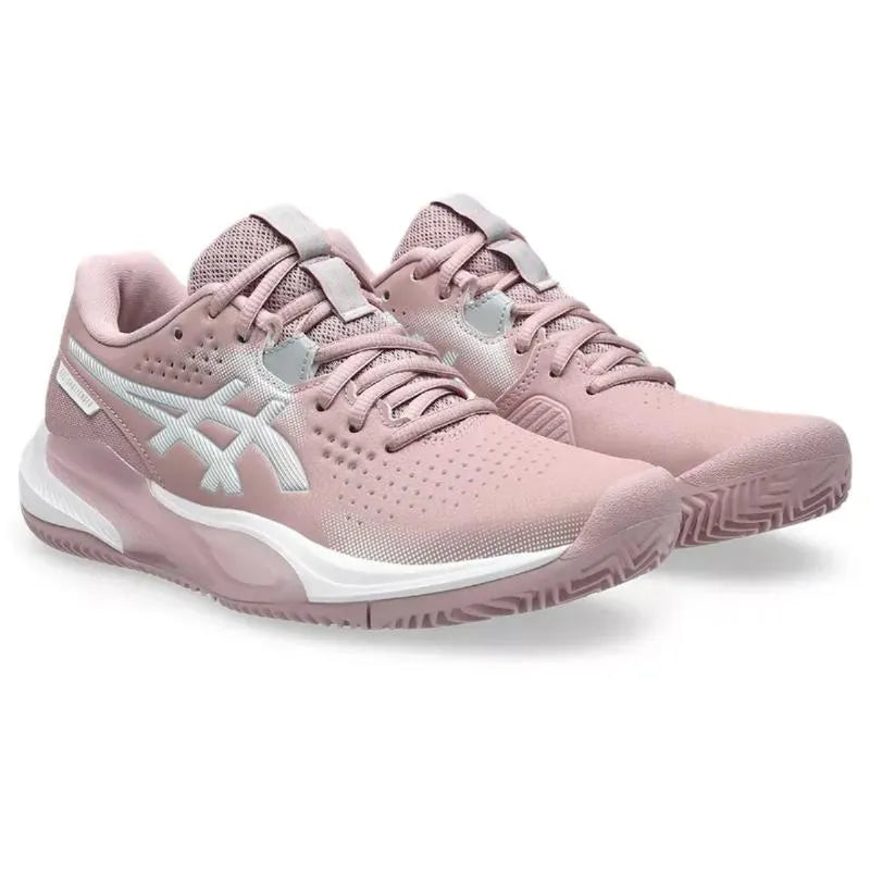 Asics Gel Challenger 15 Clay Rose Gris Femme - vue 5