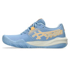 Asics Gel Challenger 15 Padel Bleu Stone Orange Femme - vue 3