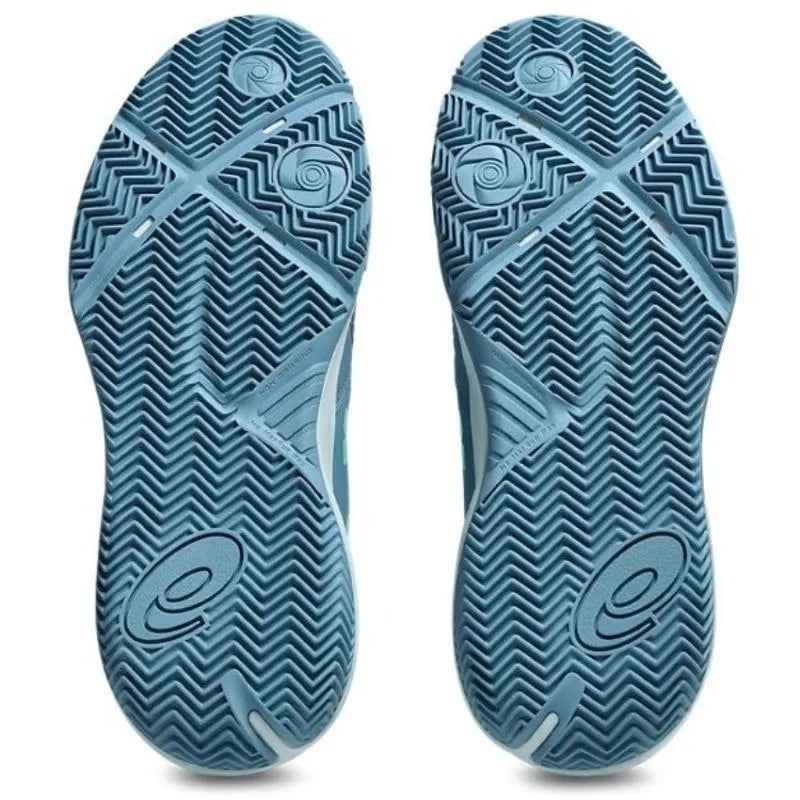 Asics Gel Challenger 15 Padel Bleu Vert - vue 2