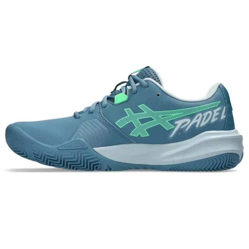 Asics Gel Challenger 15 Padel Bleu Vert - vue 3