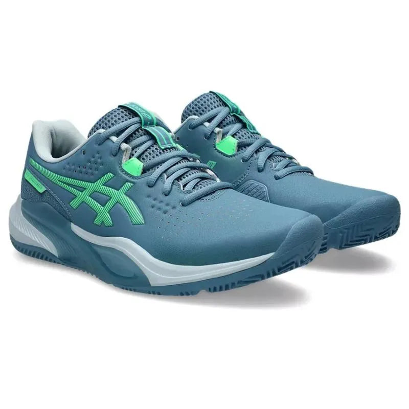 Asics Gel Challenger 15 Padel Bleu Vert - vue 5