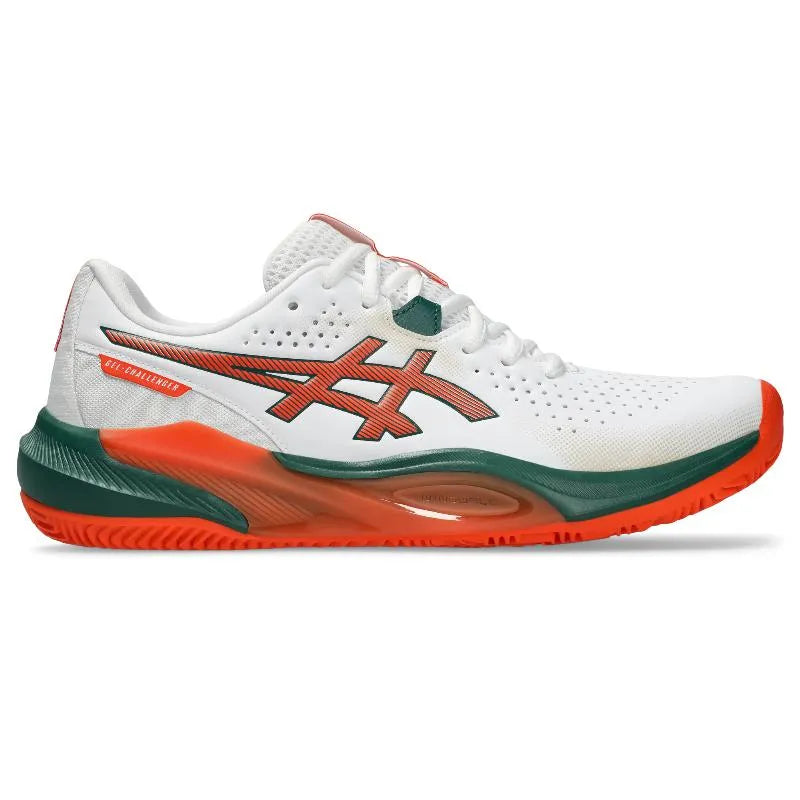 Asics Gel Challenger 15 Padel Blanc Orange
