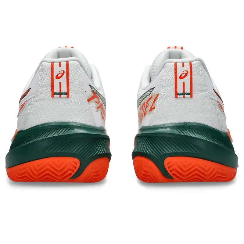 Asics Gel Challenger 15 Padel Blanc Orange - vue 5