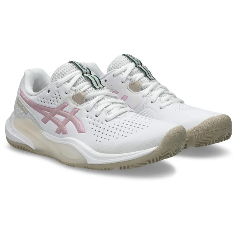 Asics Gel Challenger 15 Padel Blanc Rose Chicle Femme - vue 4