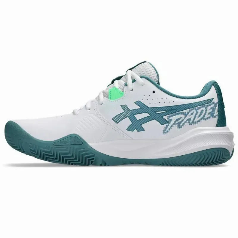 Asics Gel Challenger 15 Padel Blanc Vert Pino - vue 3