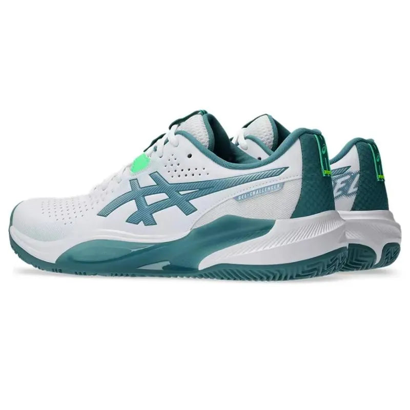 Asics Gel Challenger 15 Padel Blanc Vert Pino - vue 6