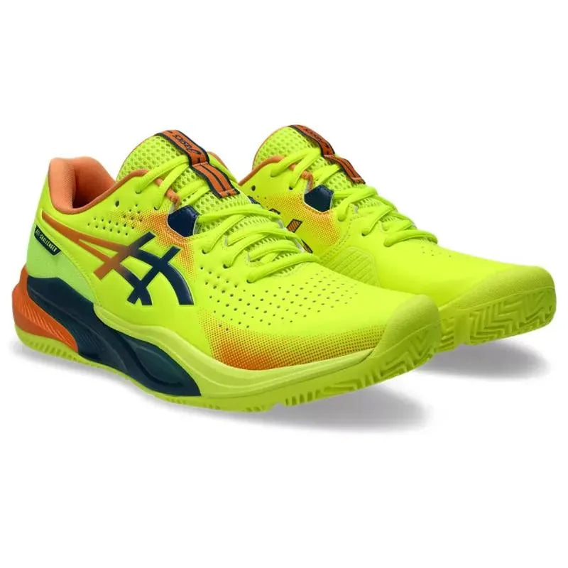 Asics Gel Challenger 15 Padel L.E Jaune Bleu Oscuro - vue 5