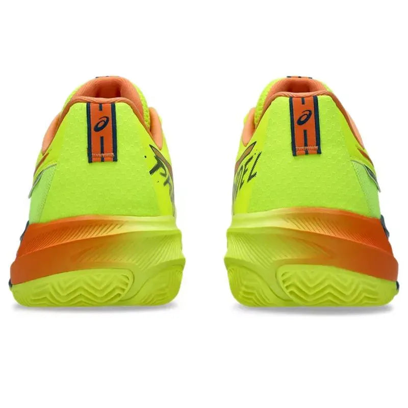 Asics Gel Challenger 15 Padel L.E Jaune Bleu Oscuro - vue 7