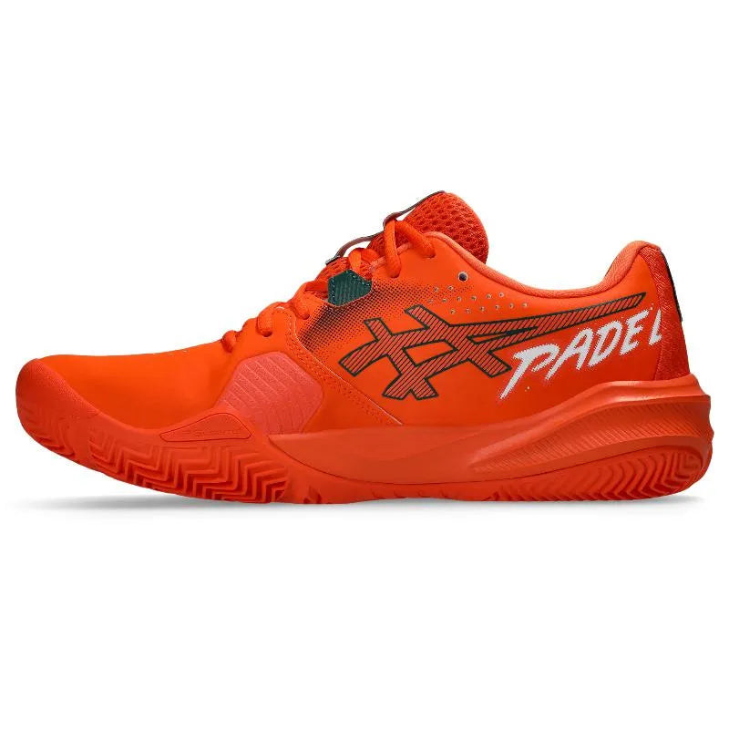 Asics Gel Challenger 15 Padel Orange Vert - vue 3