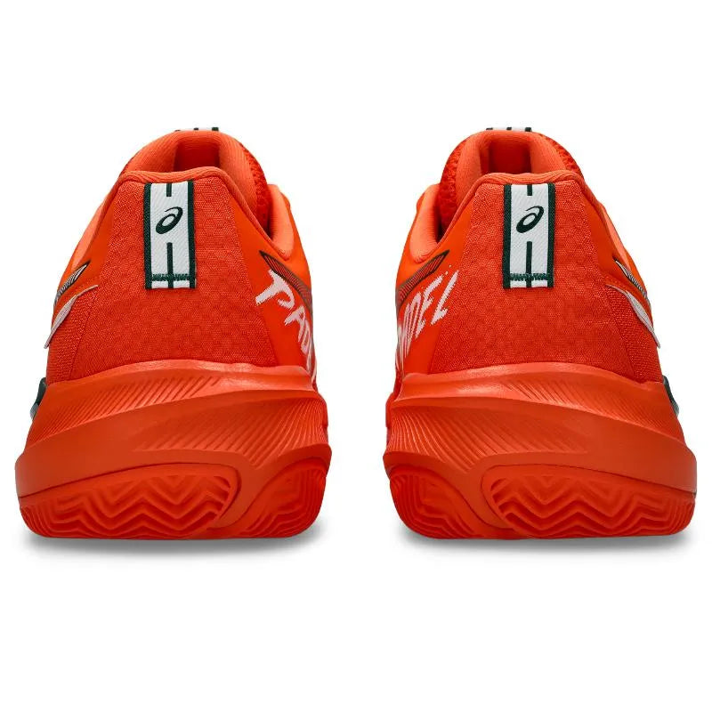 Asics Gel Challenger 15 Padel Orange Vert - vue 5