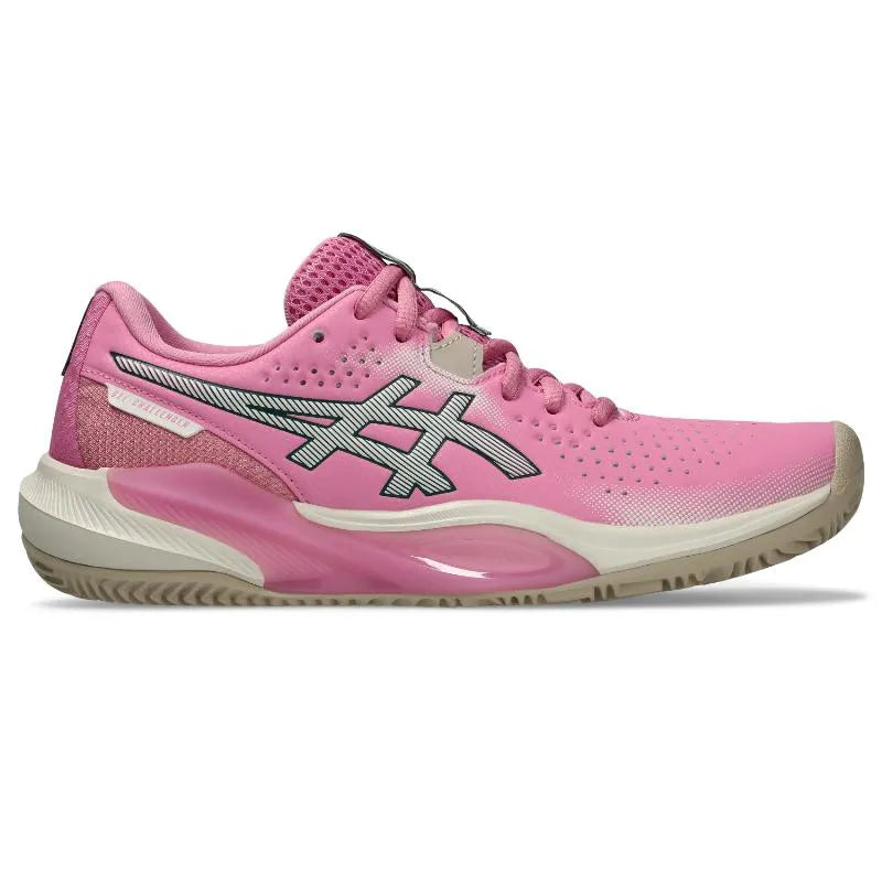 Asics Gel Challenger 15 Padel Rose Chicle Beige Femme