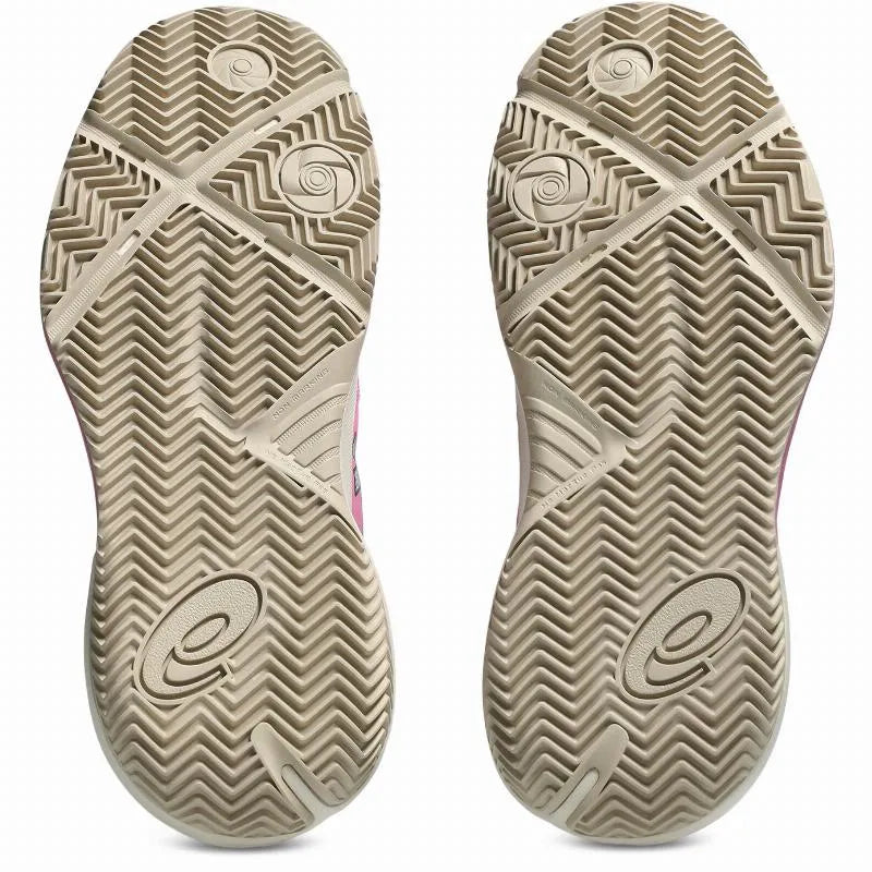 Asics Gel Challenger 15 Padel Rose Chicle Beige Femme - vue 2