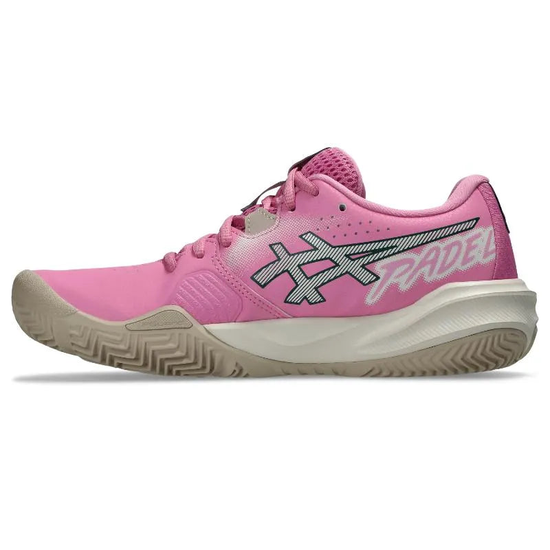 Asics Gel Challenger 15 Padel Rose Chicle Beige Femme - vue 3