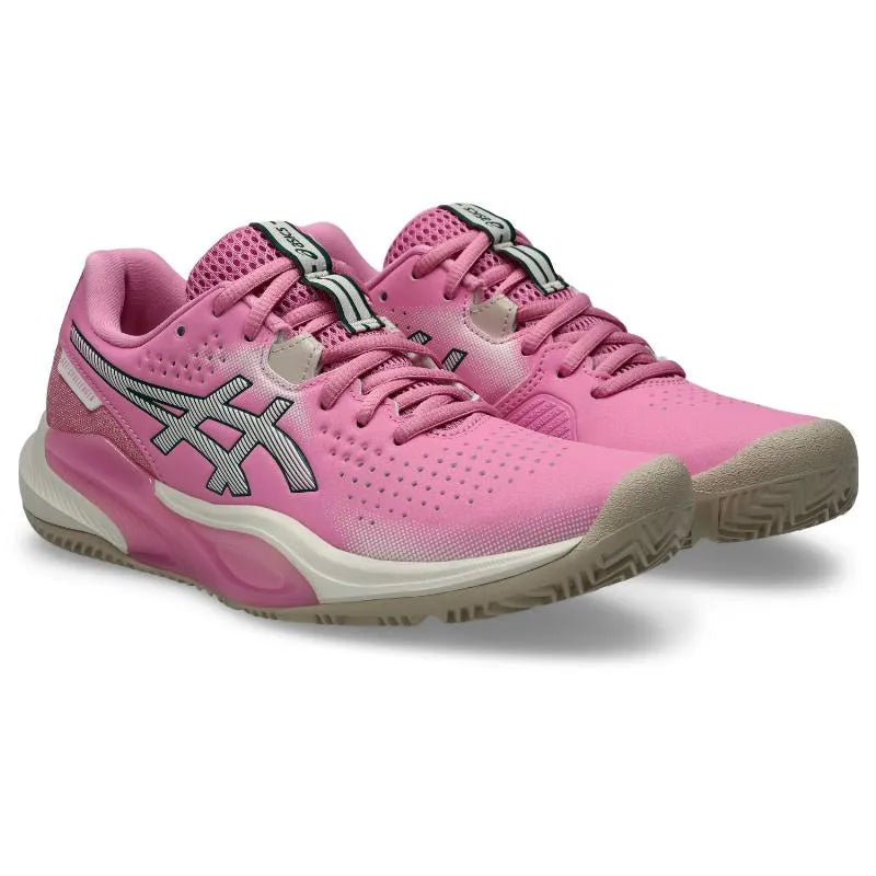 Asics Gel Challenger 15 Padel Rose Chicle Beige Femme - vue 4