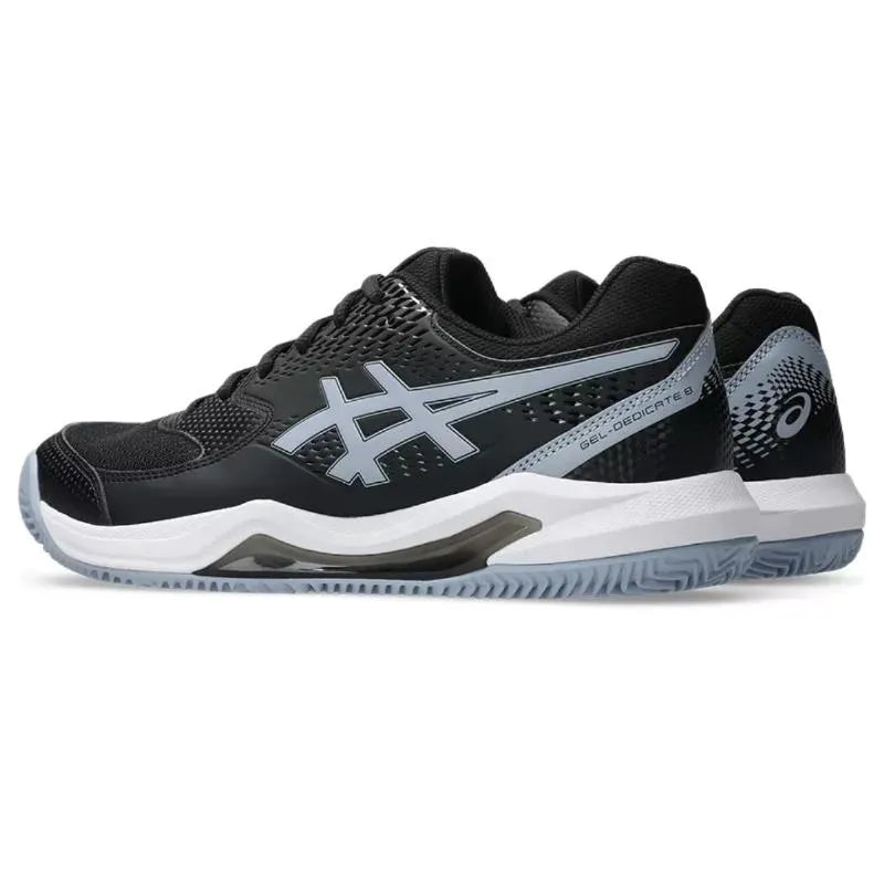 Asics Gel Dedicate 8 Clay Noir Gris Bleu - vue 6