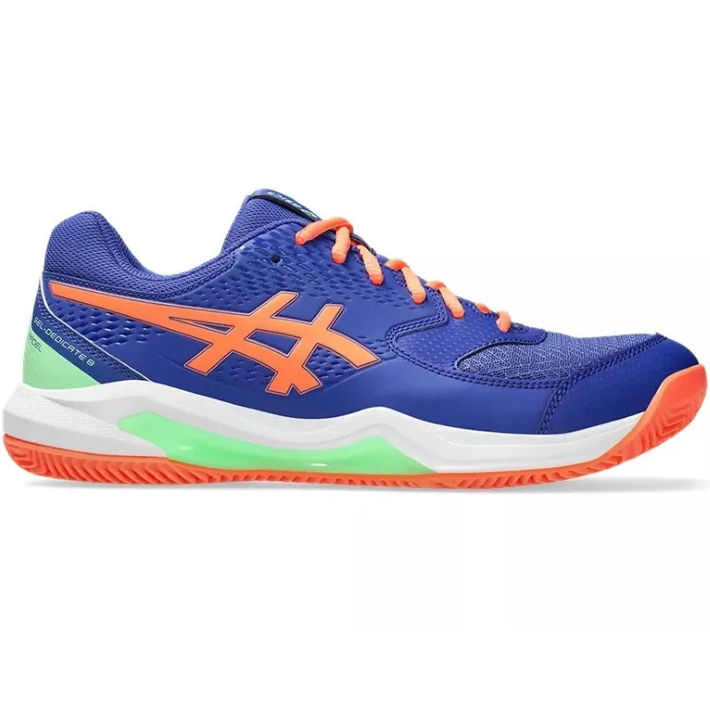 Asics Gel Dedicate 8 Padel Bleu Cobalto Coral